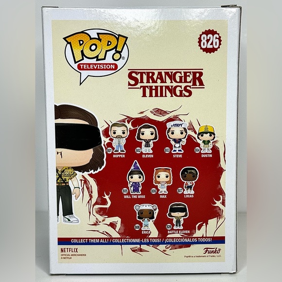 Funko Pop! Stranger Things: BATTLE ELEVEN #826 Netflix Season 4 - Picture 3 of 6
